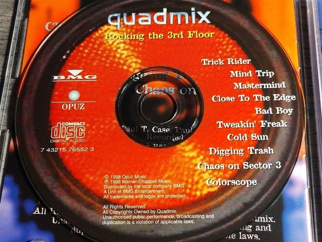 Quadmix - Rocking The 3rd Floor, Ophalen of Verzenden, Zo goed als nieuw, Disco