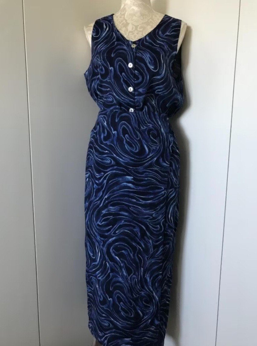 2 Delige Set Blouse en Rok, Kleding | Dames, Rokken, Maat 38/40 (M), Blauw, Michel Valerie, Ophalen of Verzenden