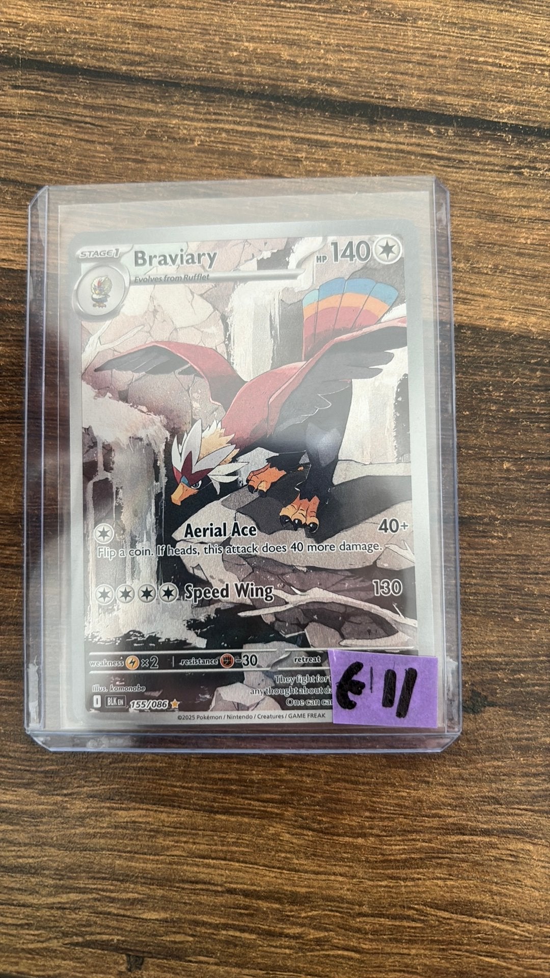 Blk 155 braviary, Ophalen of Verzenden, Nieuw, Losse kaart