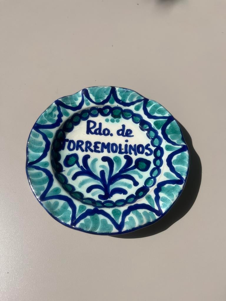 Vintage Torremolinos Asbak - Handgeschilderd Keramiek, Antiek en Kunst, Ophalen of Verzenden
