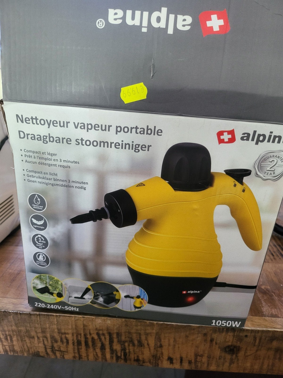 Hand stoomreiniger, Ophalen of Verzenden, Nieuw