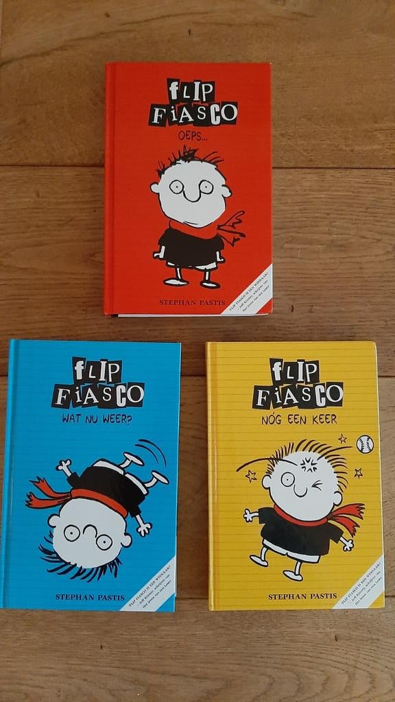 Flip Fiasco kinderboeken, Ophalen of Verzenden, Gelezen, Stephan Pastis, Fictie algemeen