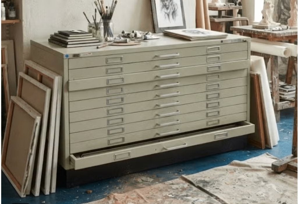 archiefkast tekeningkast, Ophalen, Gebruikt, 50 tot 100 cm, Minder dan 100 cm