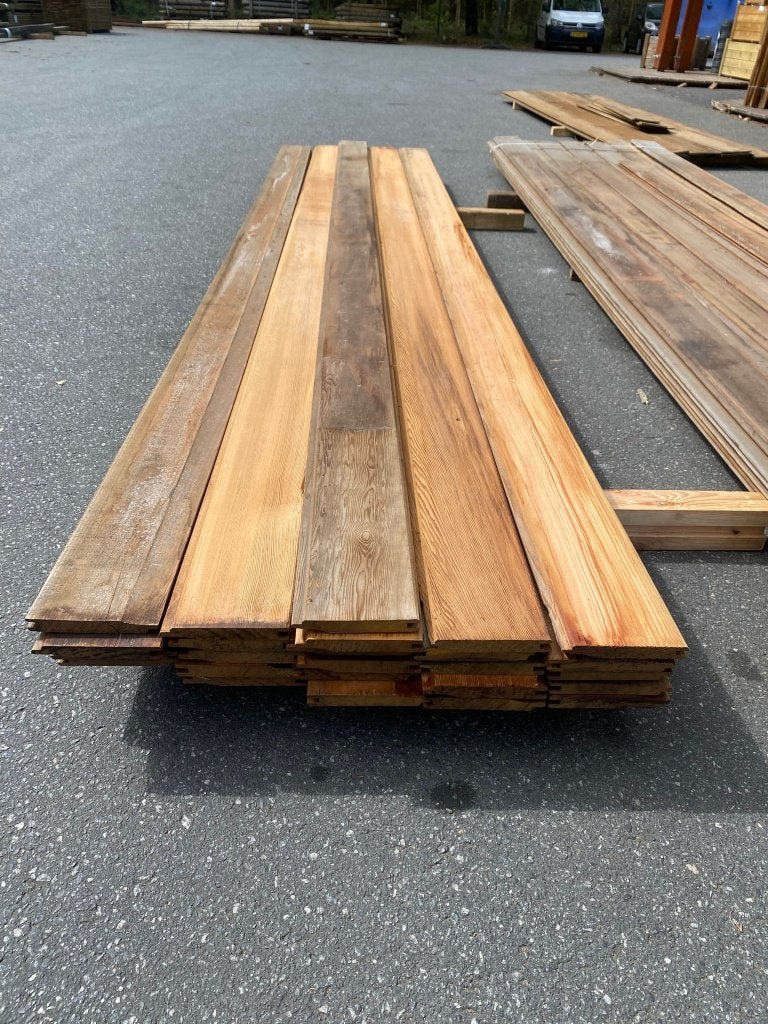 Profielplanken 18x145mm 370cm nr. 694, Ophalen, Zo goed als nieuw, 250 cm of meer, Planken