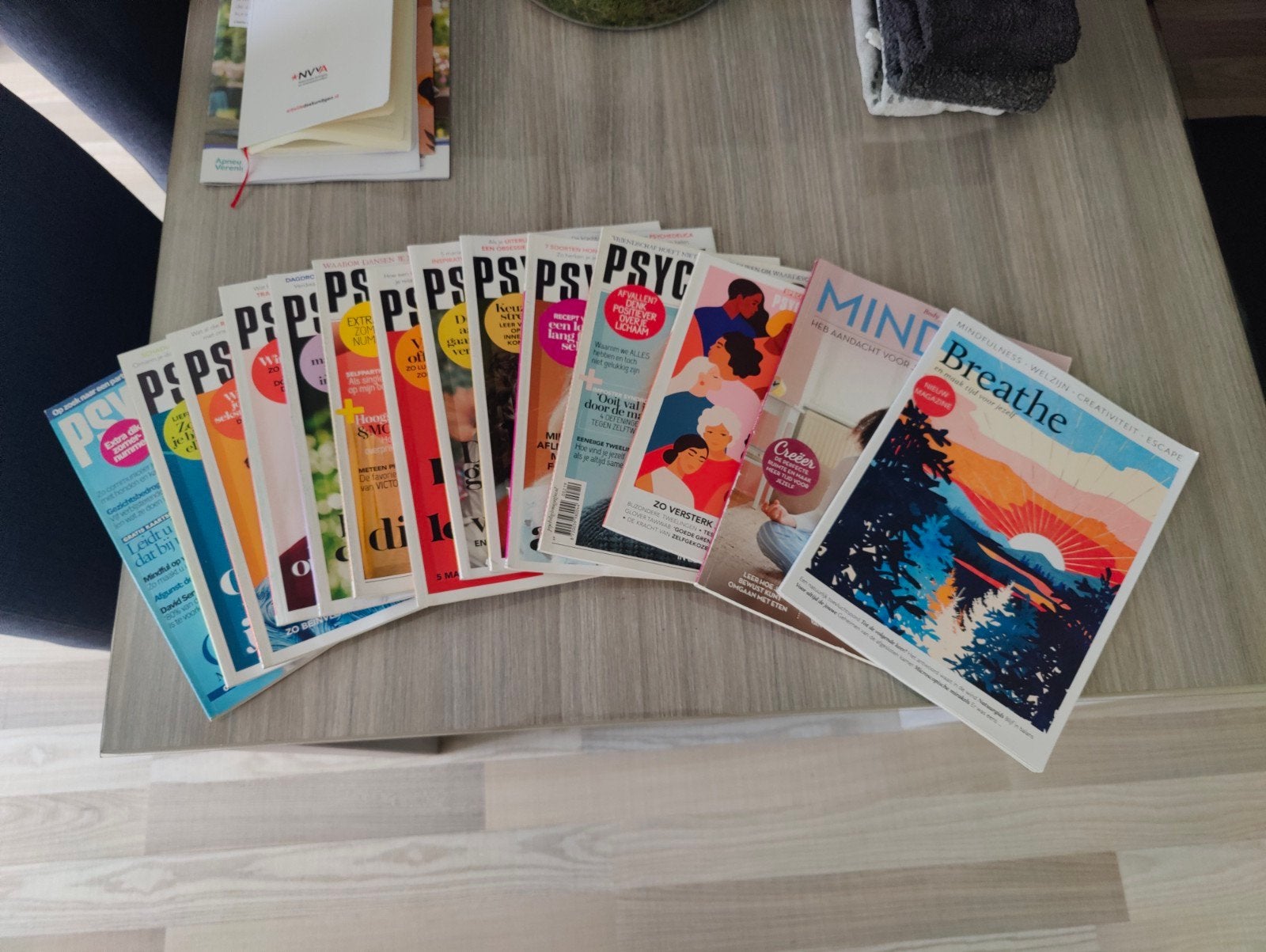 14 tijdschriften Psychologie + Mindfullness, Ophalen of Verzenden, Zo goed als nieuw, Lichaam en Geest