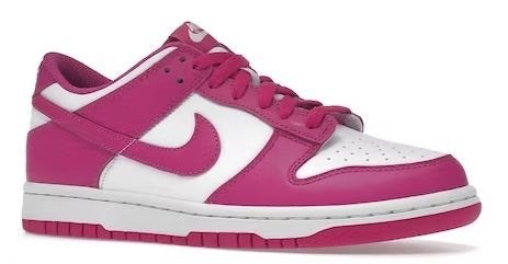 Nike Dunk Low Active Fuchsia GS maat 37,5, Ophalen of Verzenden, Nieuw, Roze, Sneakers of Gympen