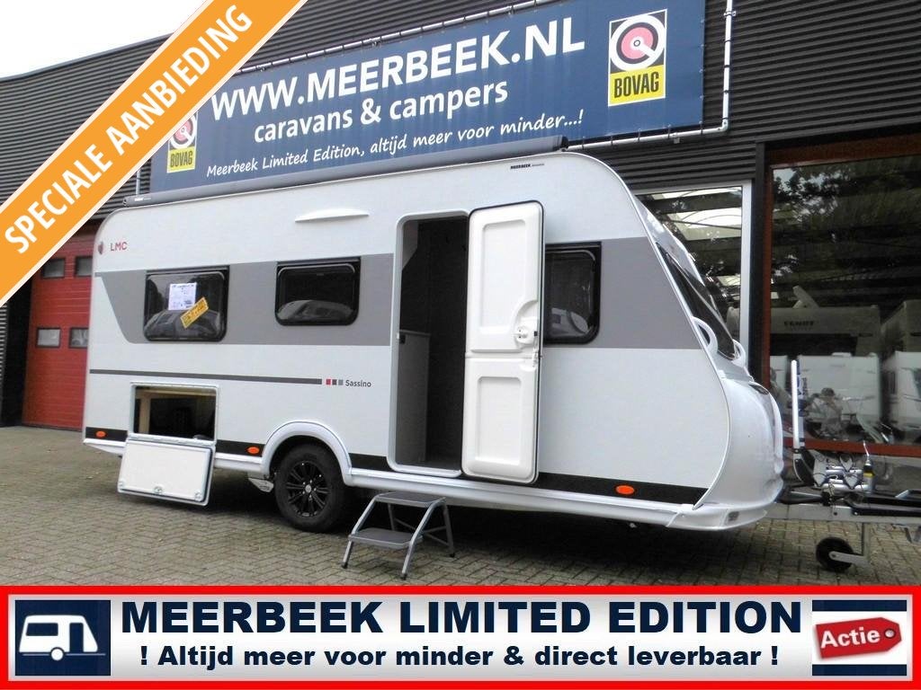 LMC Sassino 460 E 4449,=KORTING MOVER+THULE+FIETSENDR.+ETC, Caravans en Kamperen, Standaardzit, 750 - 1000 kg, Particulier, Schokbreker