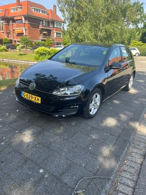 Volkswagen Golf 1.4 TSI HighLine DSG 2014 Zwart, Auto's, Euro 6, 4 cilinders, 1395 cc, 630 kg