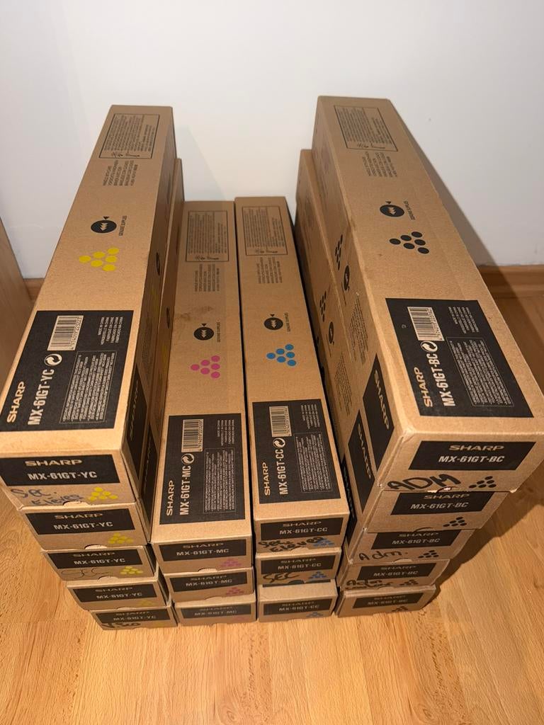 Sharp MX61 Toners - cartrigdes - inktpatronen, Ophalen of Verzenden, Nieuw, Toner