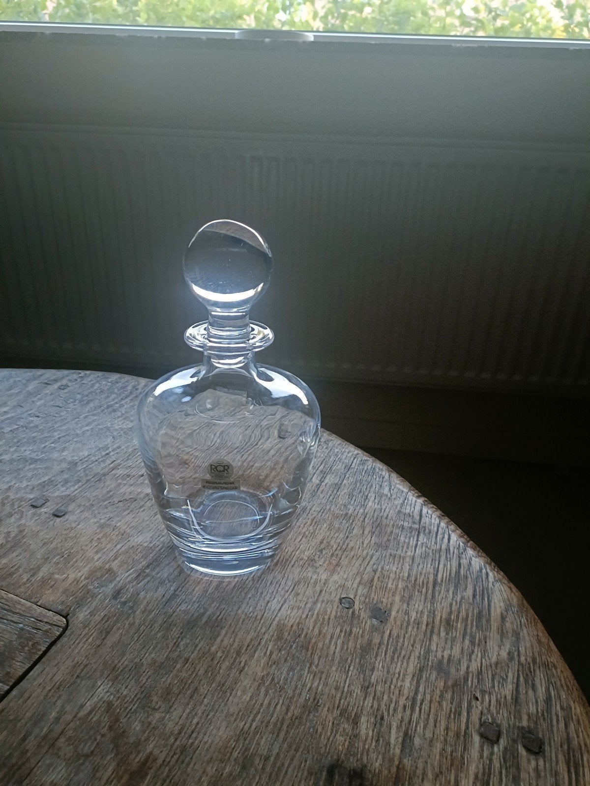 Kristallen karaf, Ophalen of Verzenden, Zo goed als nieuw, Kristal, Overige typen