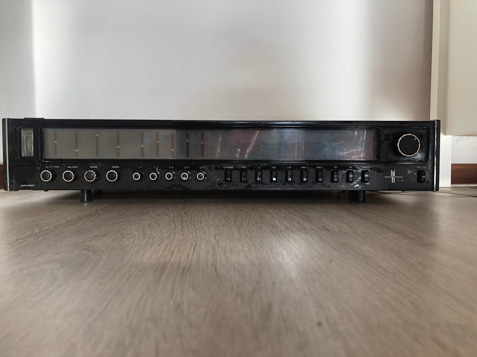 Philips 734 Receiver - Gaat niet aan, Ophalen of Verzenden, Niet werkend, Analoog