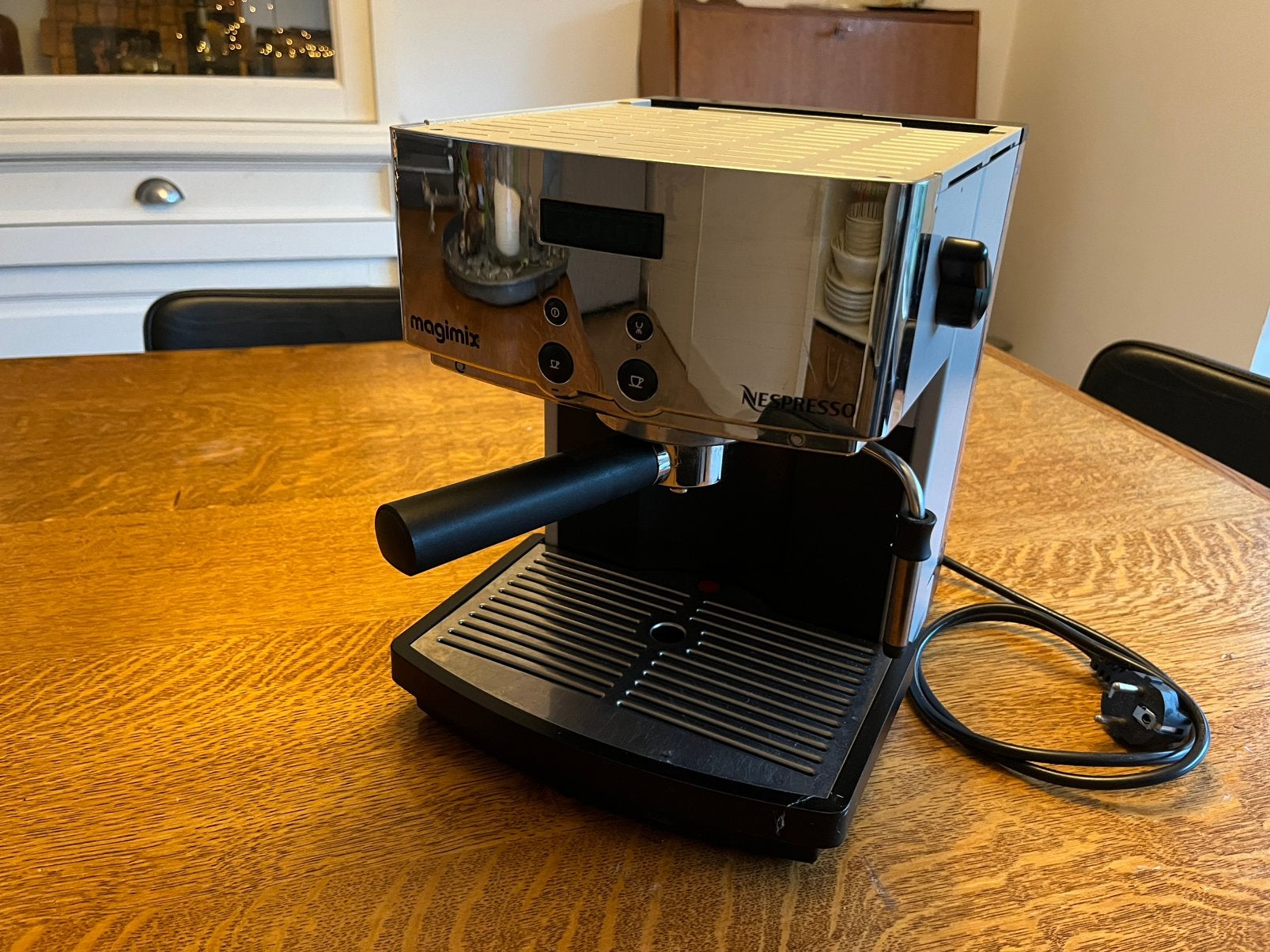 Magimix Nespresso M300, Witgoed en Apparatuur, Koffiezetapparaten, Ophalen, Zo goed als nieuw, Espresso apparaat