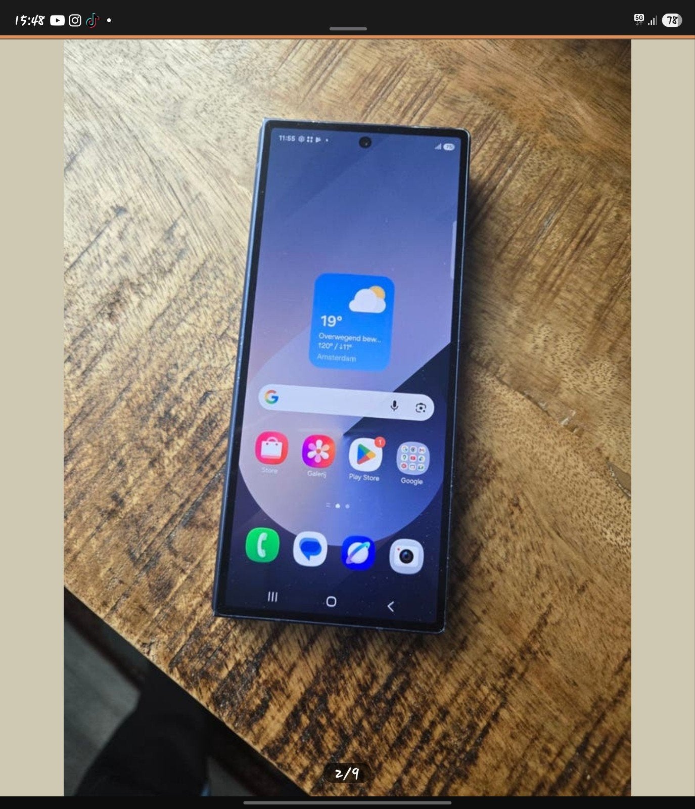 Samsung galaxy fold 6 512 gb zilver . Nieuw staat., 512 GB, Ophalen of Verzenden, Zilver, Galaxy Z Fold