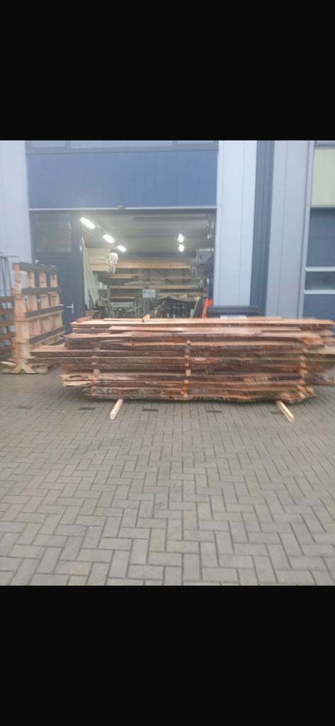 Boomstam schaaldelen, Doe-het-zelf en Verbouw, Hout en Planken, Ophalen, Eiken, Nieuw, 250 tot 300 cm