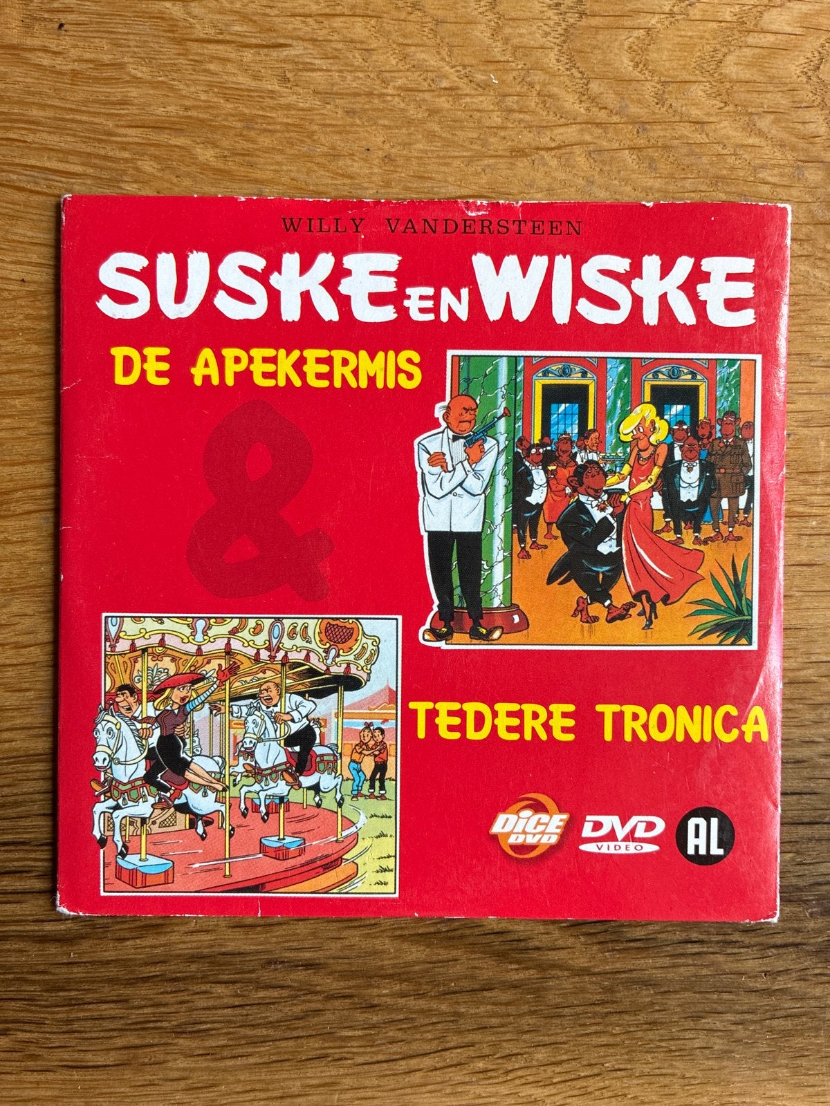 Suske en Wiske: De ApeKermis & Tedere Tronica DVD, Europees, Gebruikt, Tekenfilm, Alle leeftijden
