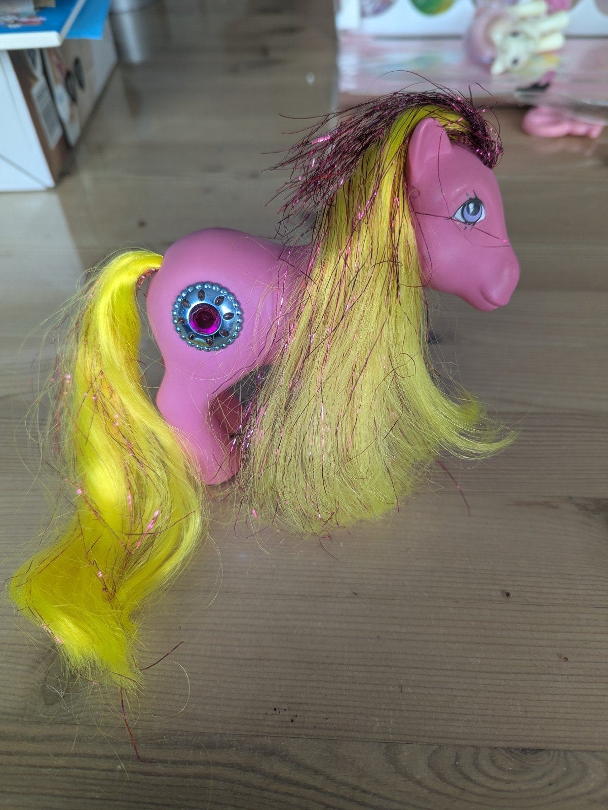 My Little Pony G1 Princess Sunbeam 1987, Ophalen of Verzenden, Gebruikt