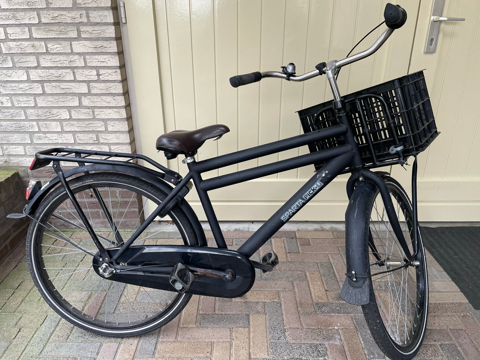 Sparta Pick-Up Transportfiets - Zwart, 3 Versnellingen, Ophalen, Gebruikt, Sparta, Versnellingen