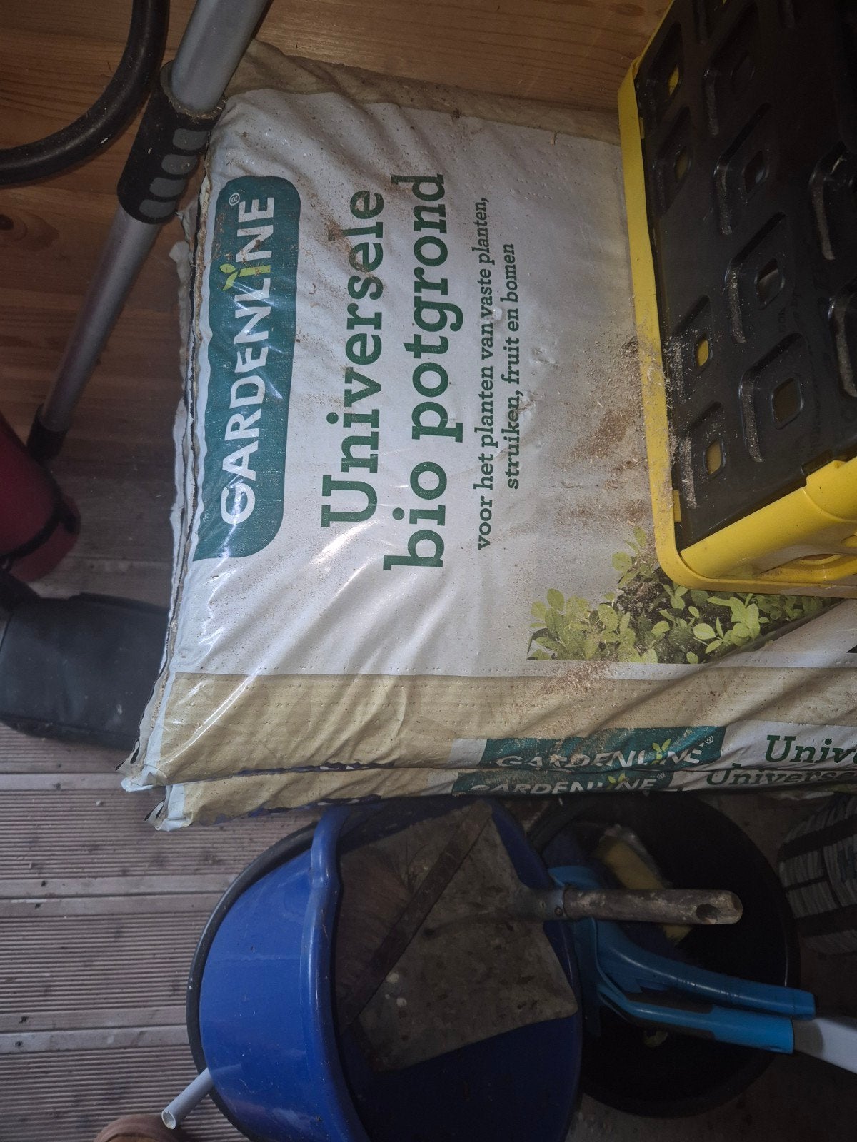 Gardenline Universele Bio Potgrond 40L - 9 zakken, Tuin en Terras, Ophalen of Verzenden