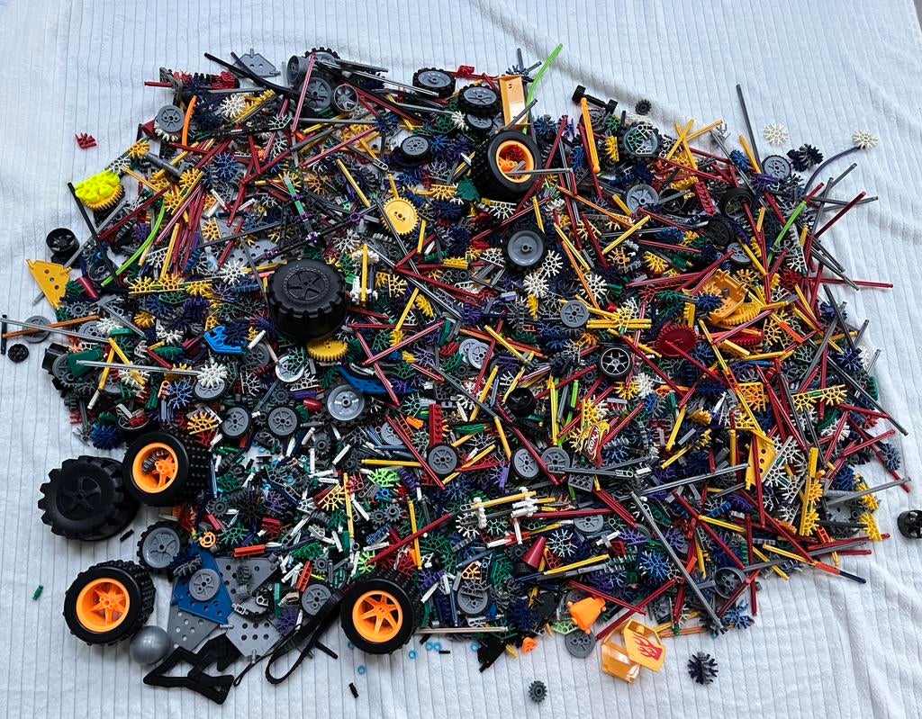 Partij Knex, Ophalen, Zo goed als nieuw, K'nex