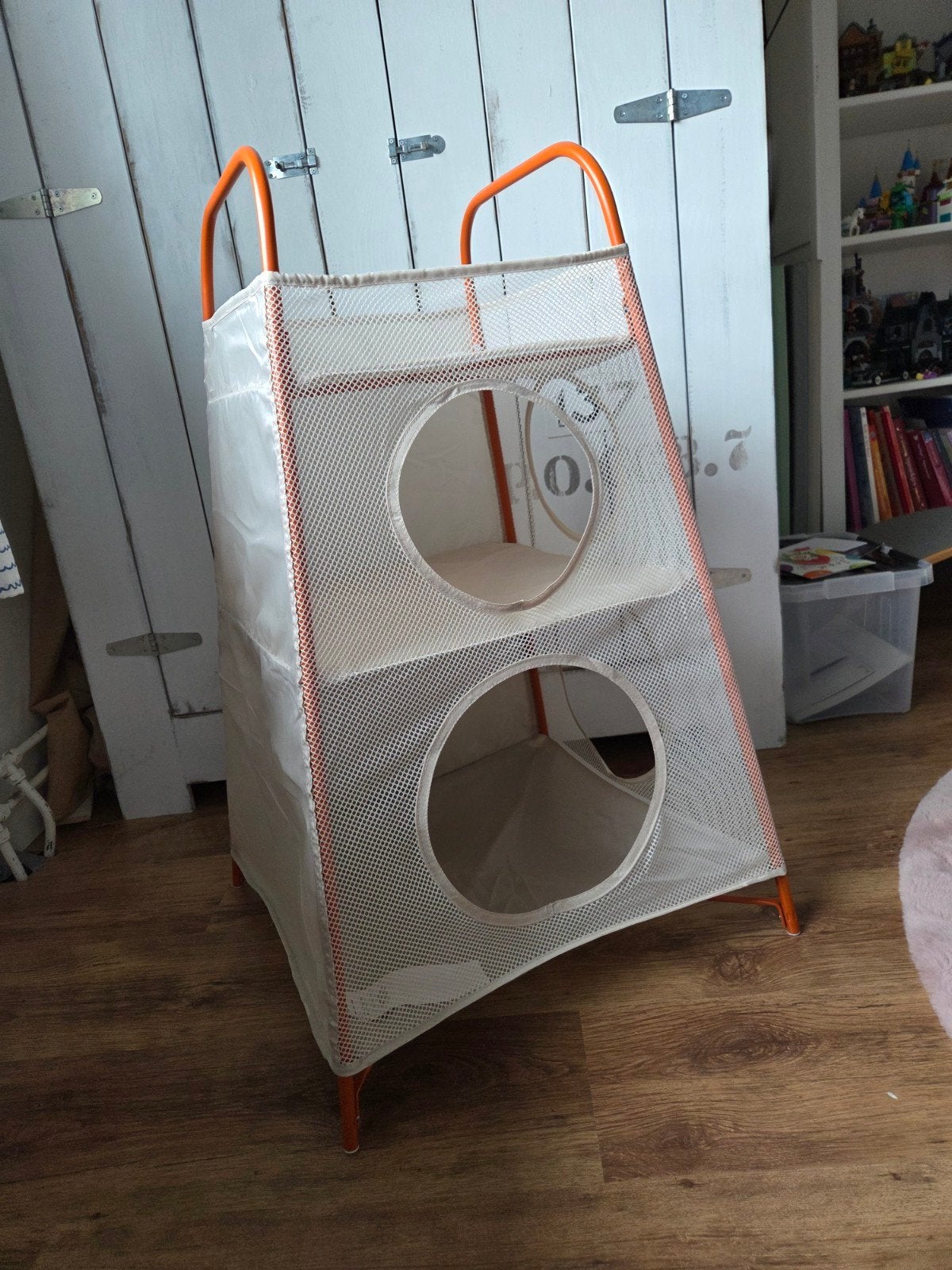 IKEA TIGERFINK, Ophalen, Oranje, Zo goed als nieuw, Wasbaar