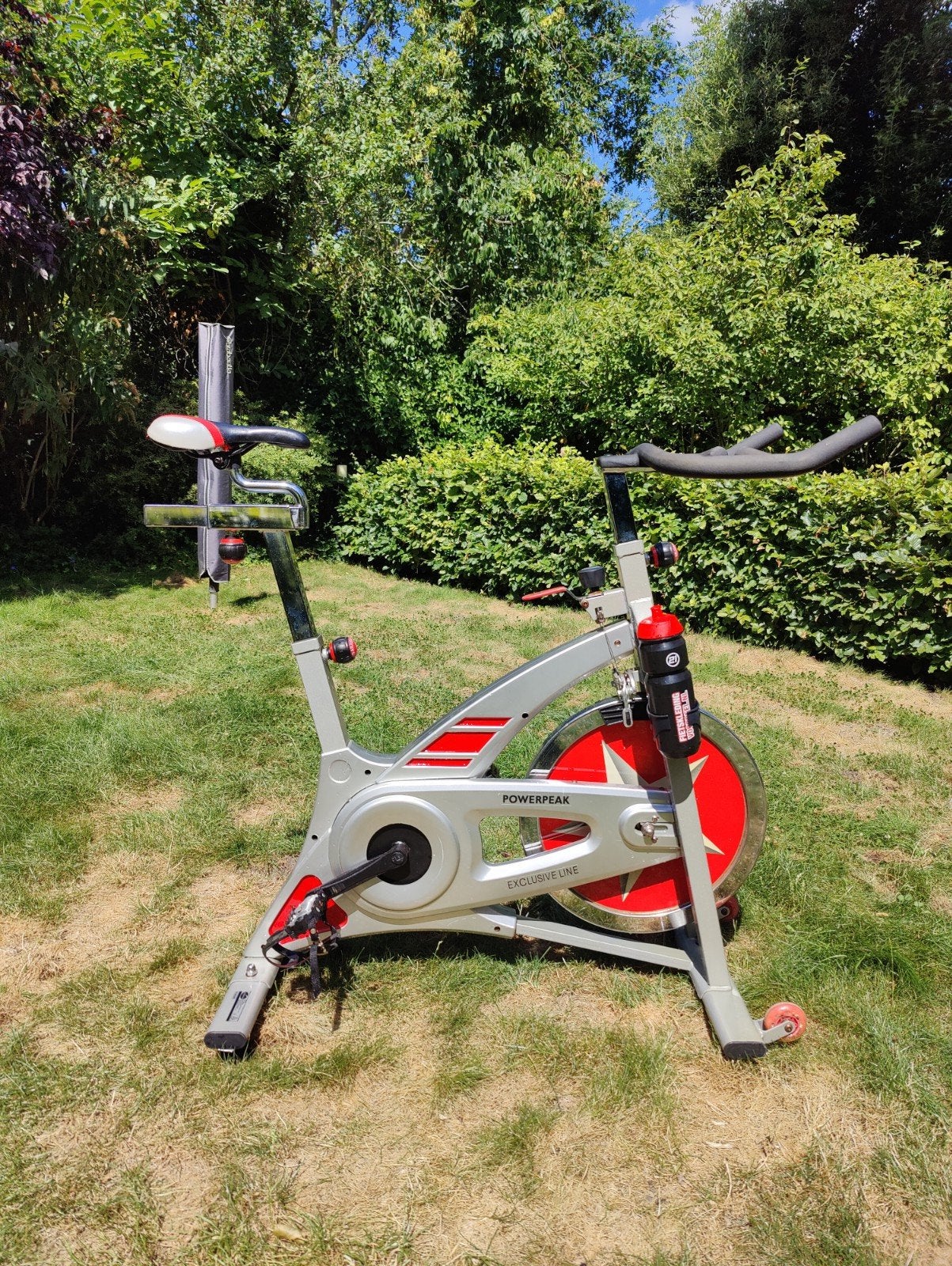 Spinningfiets Powerpeak Exclusive Line, Ophalen, Gebruikt, Spinningfiets, Metaal