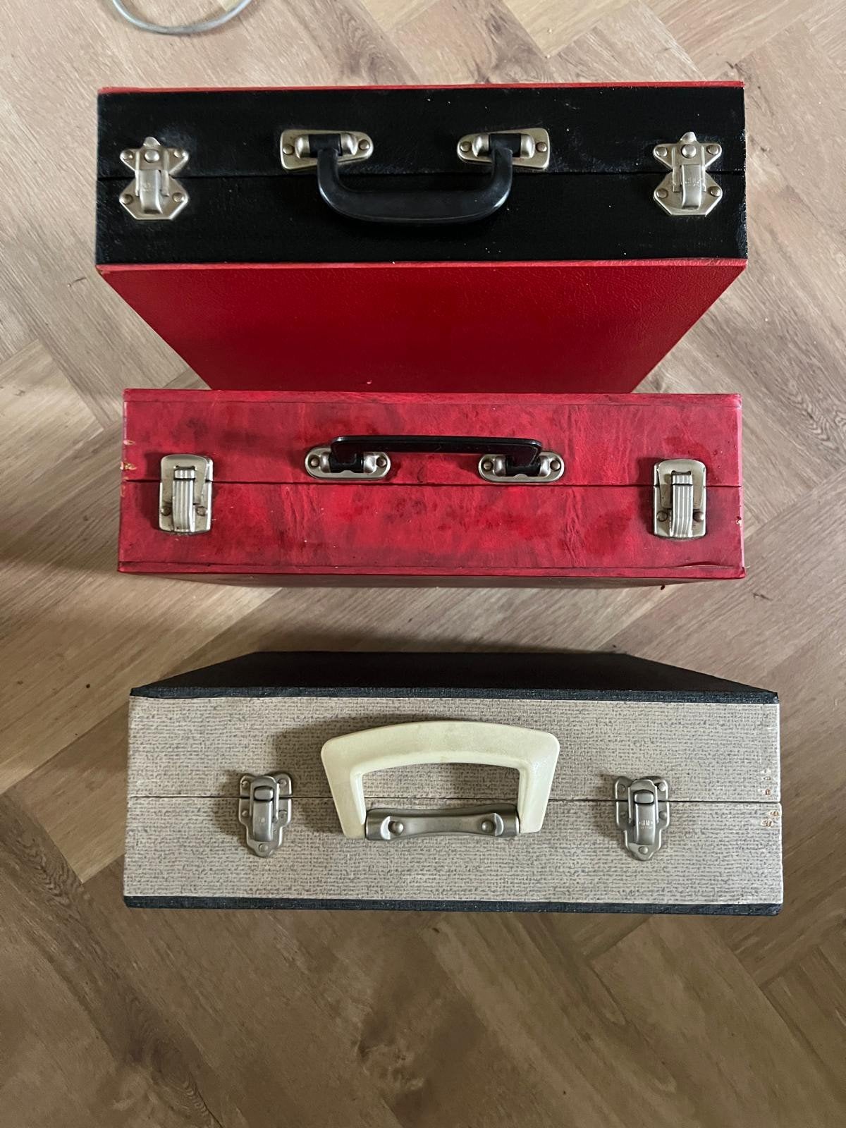 Platenkoffers (3), Ophalen of Verzenden, Gebruikt, 12 inch
