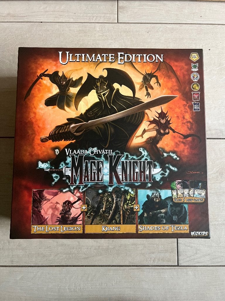 Mage Knight Ultimate Edition Bordspel, Een of twee spelers, Ophalen of Verzenden, Zo goed als nieuw, WizKids