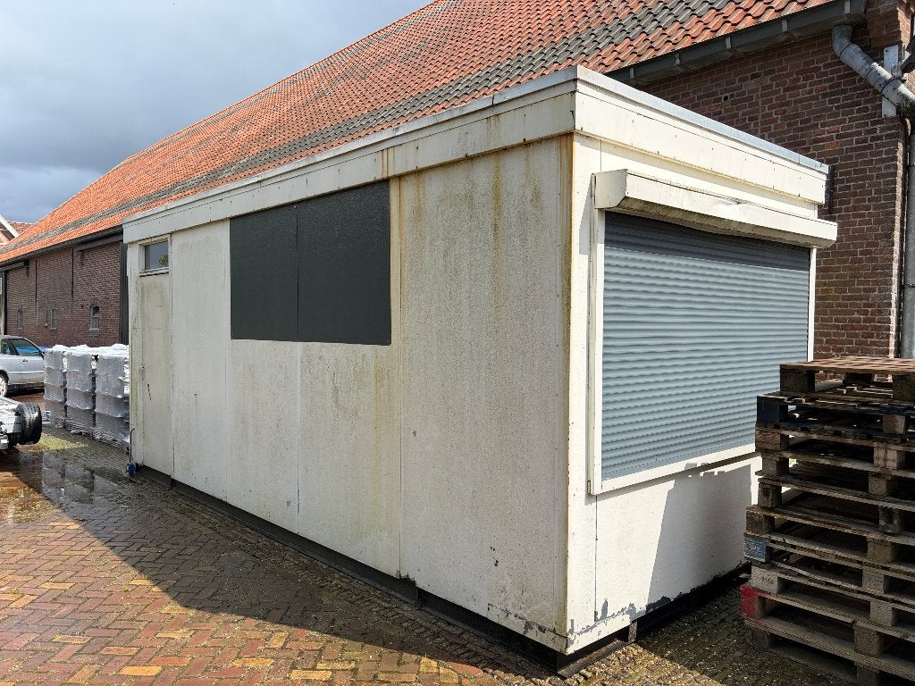 bouwkeet opslagruimte ci 6x2.5, Ophalen, Buitenverblijf, Info@container.eu, Post@container.eu