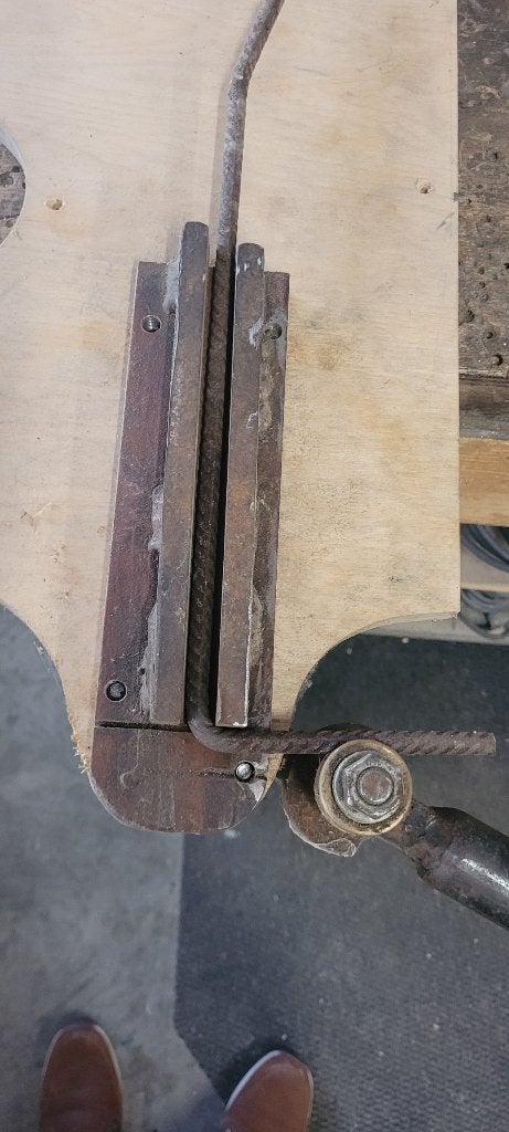 Betonijzer buiger, Ophalen, Gebruikt, 100 tot 250 mm, Overige typen