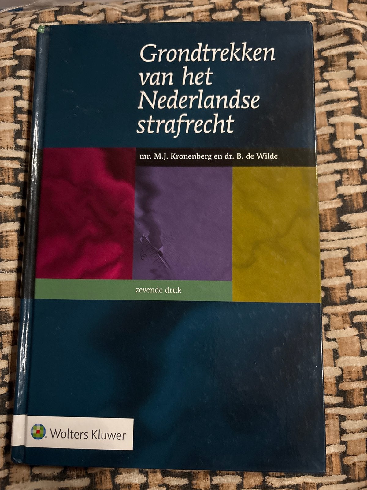 Grondtrekken van het Nederlandse strafrecht, Boeken, Ophalen of Verzenden, Gamma, Zo goed als nieuw, WO