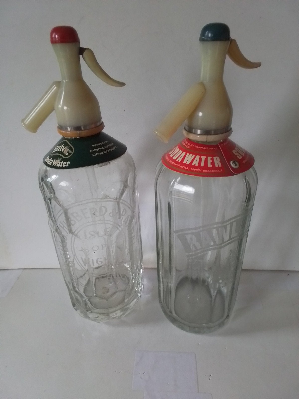 Twee vintage Chifons soda en bronwater, Ophalen of Verzenden