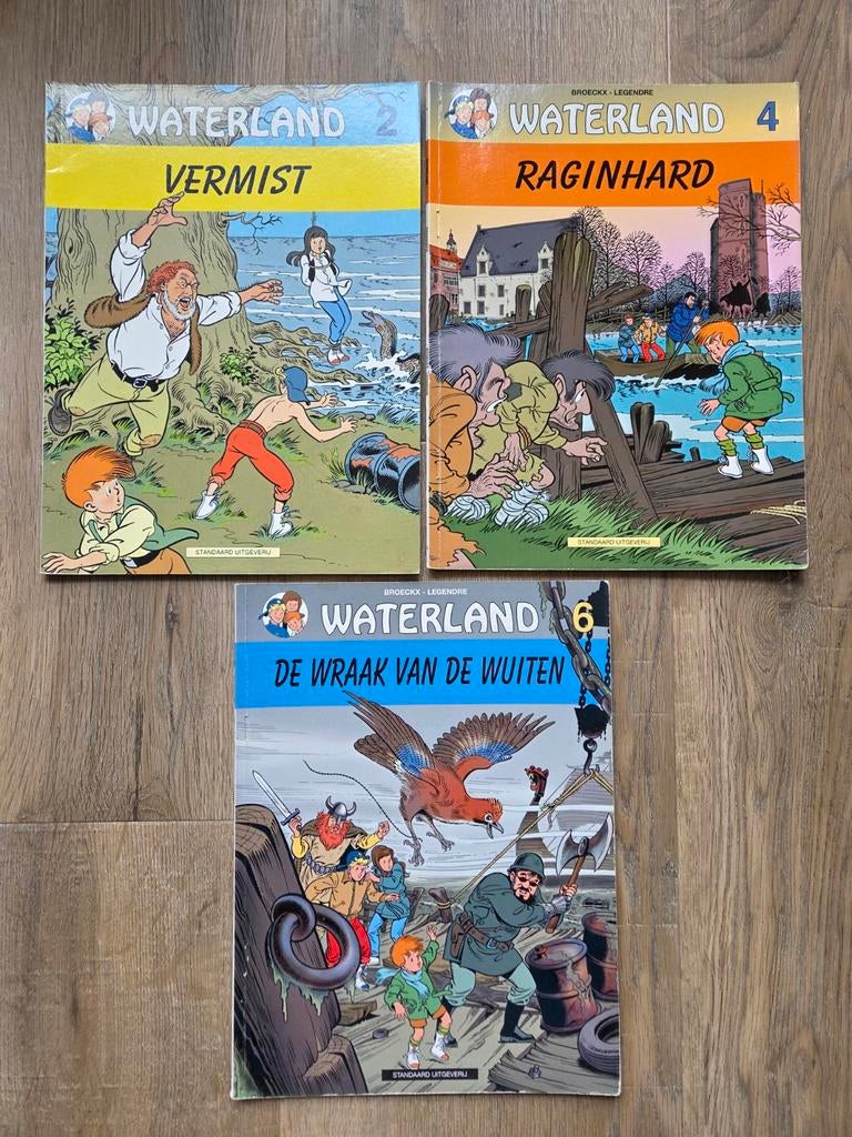Sjors en sjimmie    waterland    Orphanimo, Meerdere stripboeken, Ophalen of Verzenden, Gelezen