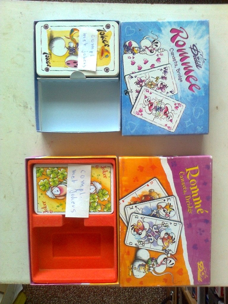 2kaartspellen  compl u, Ophalen of Verzenden, Joker(s)