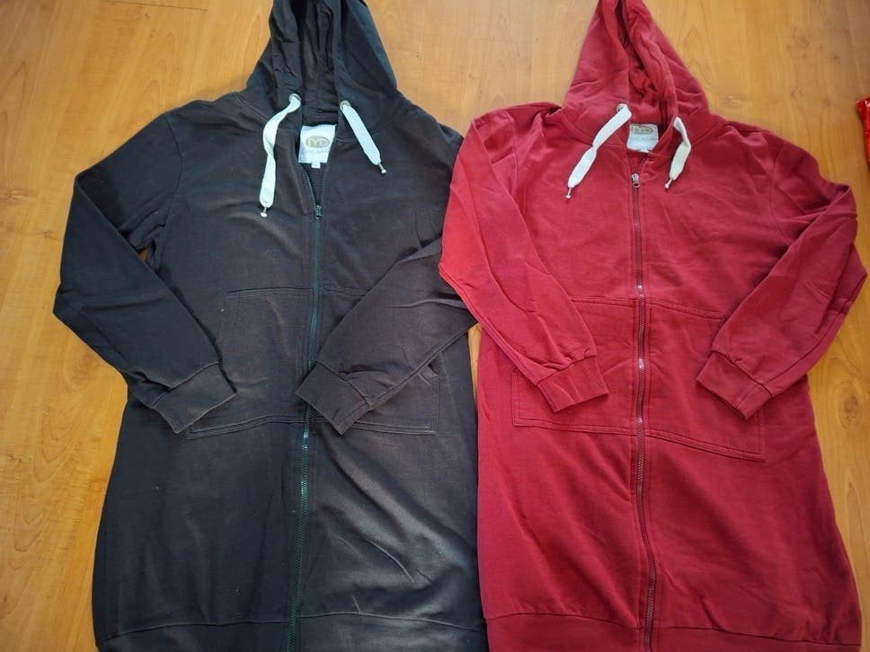 Dameskleding pakket/Hoodie/Huispak Zwart/Bordeauxrood Maat L, Kleding | Dames, IYD Dreams, Zwart, Maat 42/44 (L), Ophalen of Verzenden
