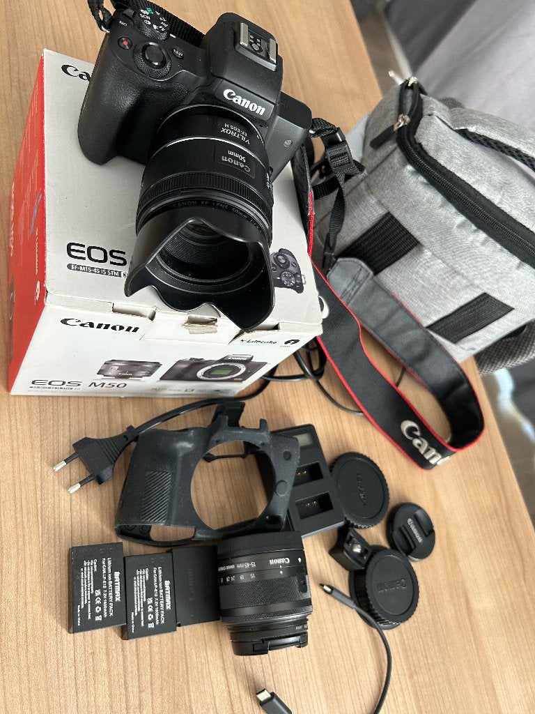 Canon eos M50, Ophalen, Zo goed als nieuw, Canon, 8 keer of meer