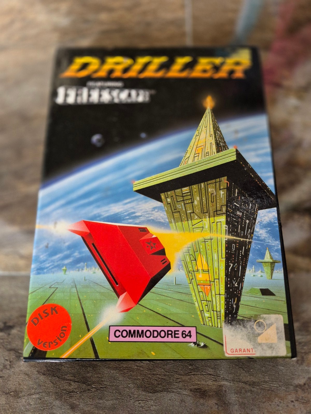 Driller Commodore 64 Disk Versie - Klassiek Ruimteavontuur, Spelcomputers en Games, Avontuur en Actie, Gebruikt, 1 speler, Ophalen of Verzenden