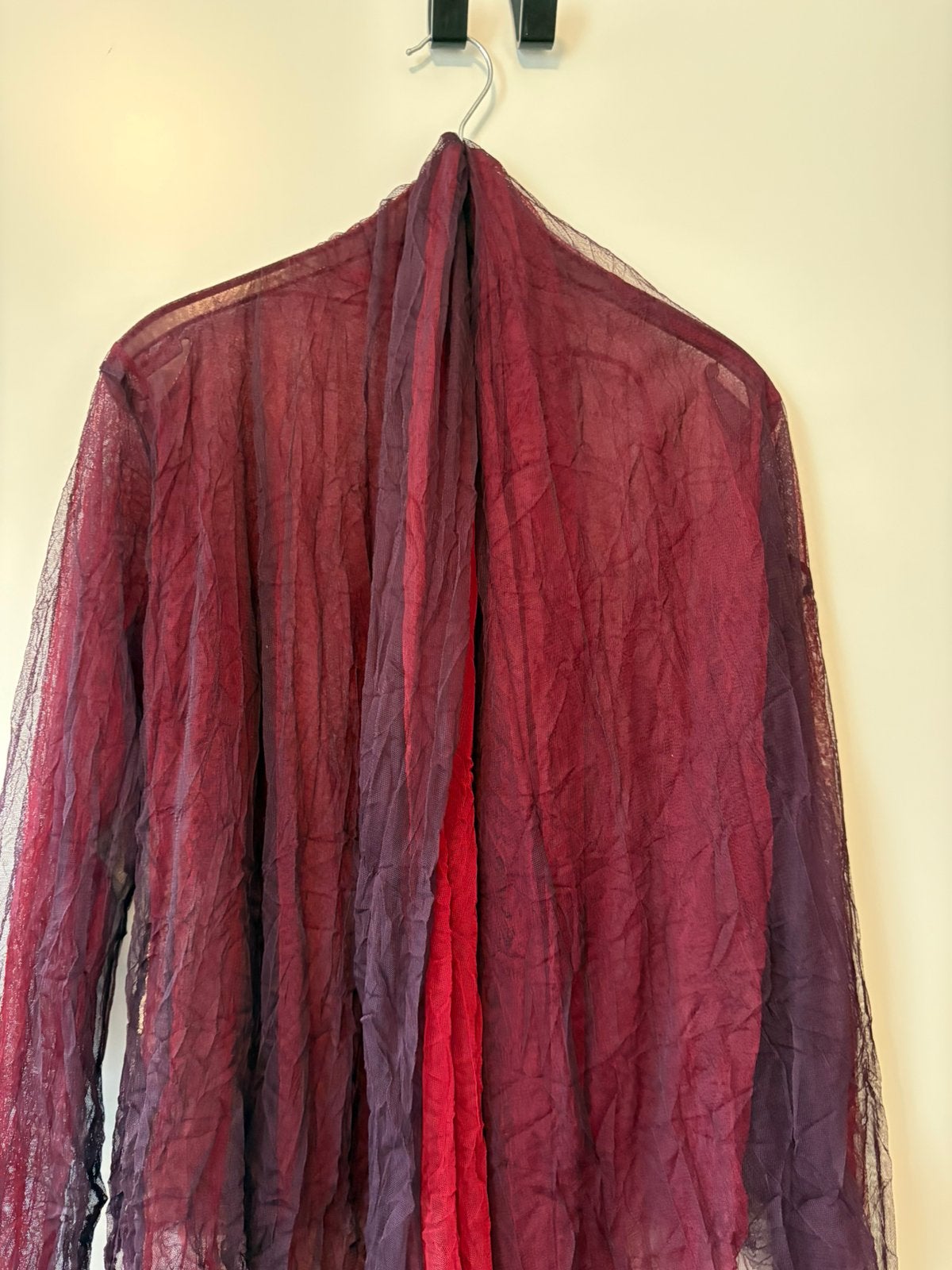 Blouse van Cora Kemperman , tulle, Ophalen of Verzenden, Zo goed als nieuw, Rood, Overige typen