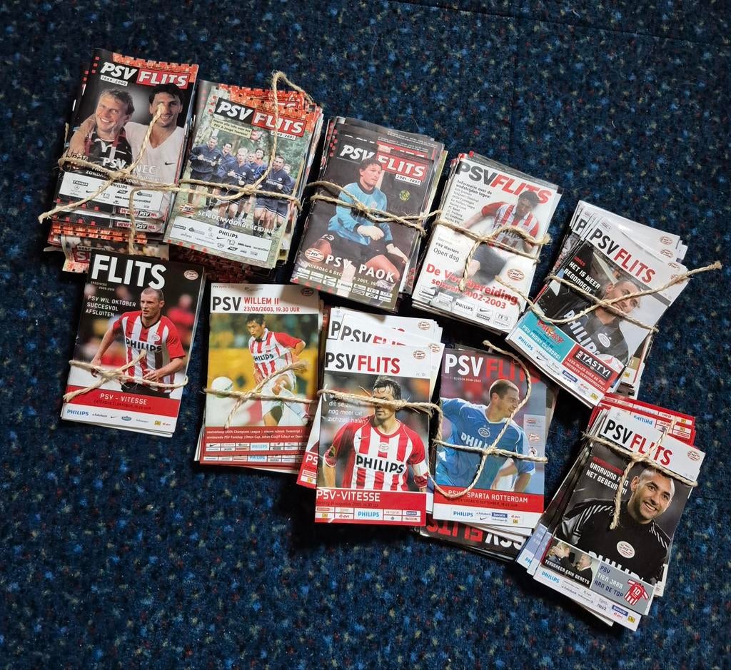 PSV flits boekjes, Ophalen