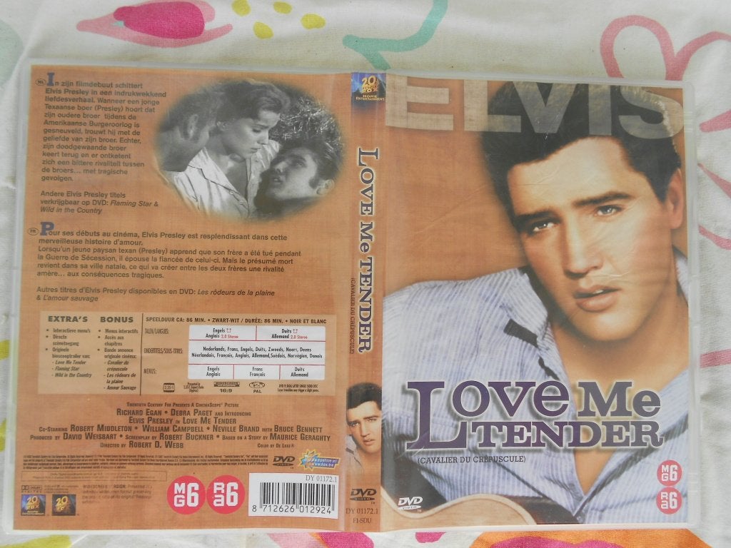 Dvd box (3 dvd films)elvis collection the king, gebruikt., Alle leeftijden, Ophalen, Gebruikt, Romantiek
