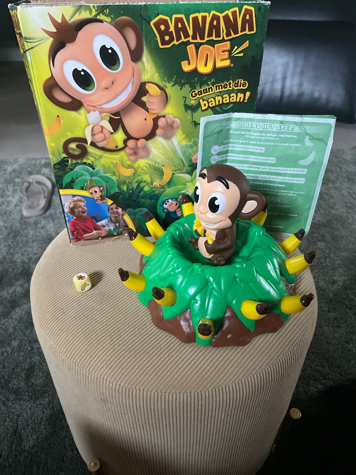 Banana Joe Gezelschapsspel - Ga met die banaan!, Een of twee spelers, Ophalen of Verzenden, Zo goed als nieuw