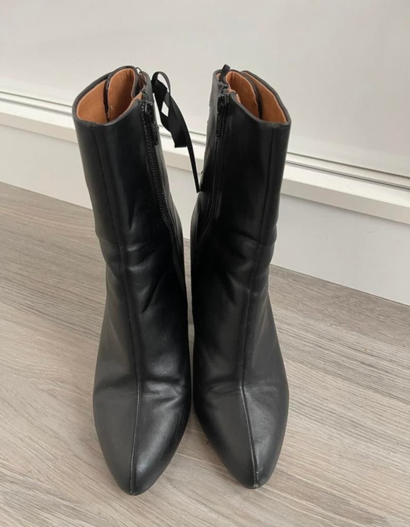 H&M laarzen, Verzenden, Zo goed als nieuw, Zwart, Hoge laarzen