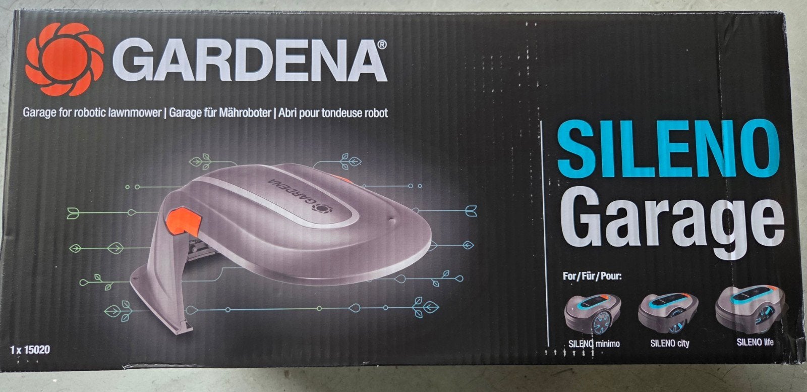 Gardena Sileno Garage voor Robotmaaier - Nieuw in Doos, Ophalen of Verzenden, Nieuw, Gardena