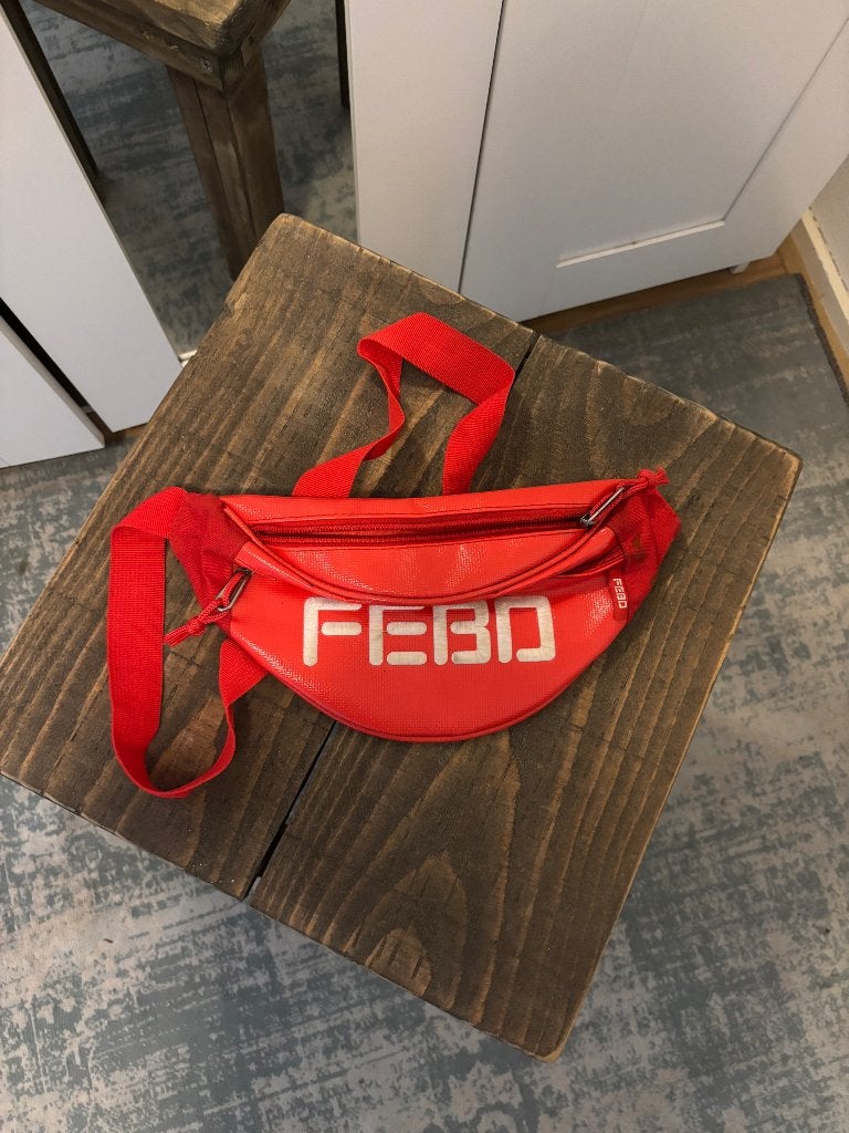 FEBO heuptasje, Ophalen of Verzenden, Zo goed als nieuw, Rood, Overige merken