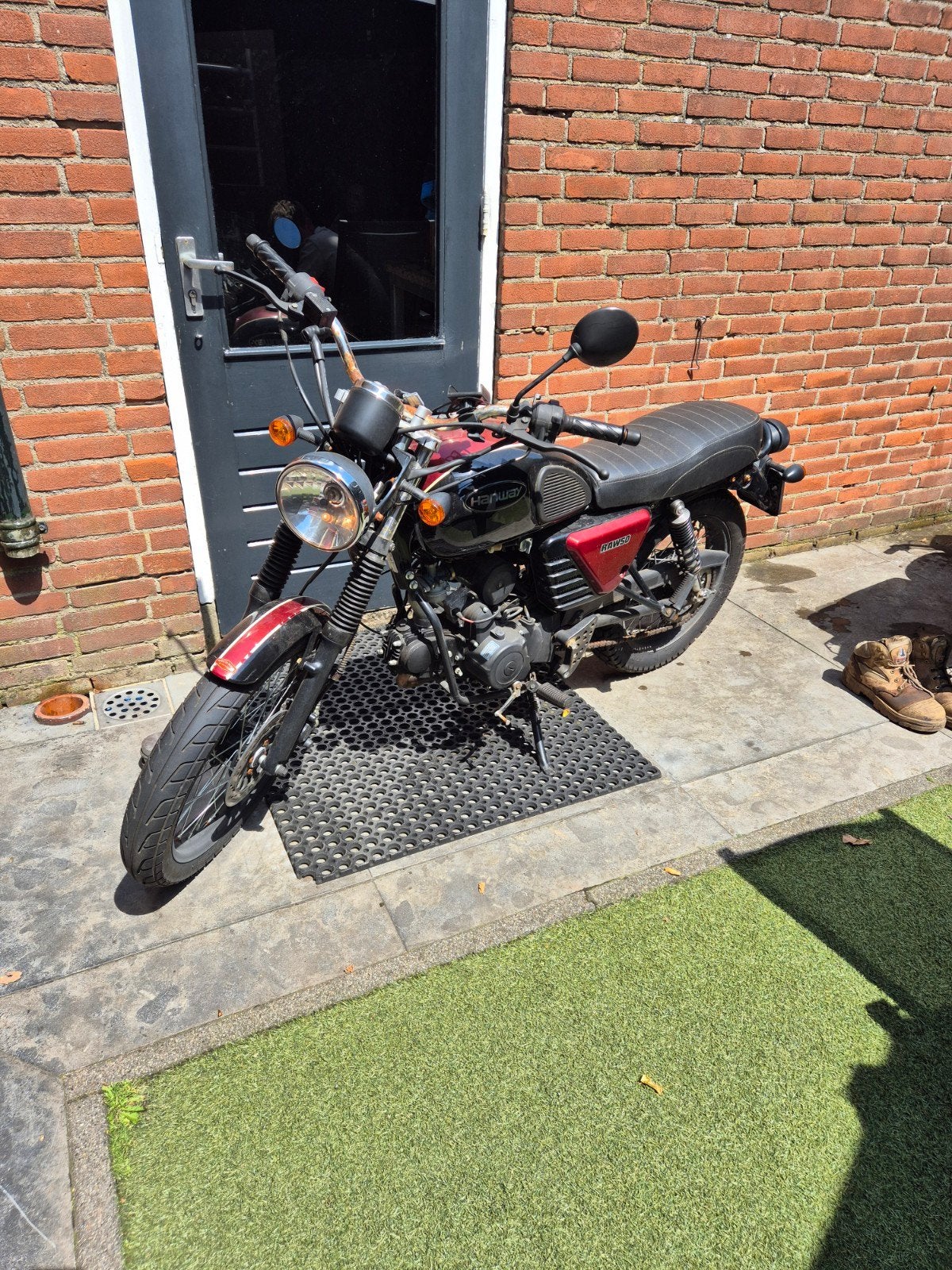 Hanway RAW50 Brommer 2020 - Start en loopt perfect!, Fietsen en Brommers, Brommers | Overige merken, Ophalen, Gebruikt, Hanway Raw 50