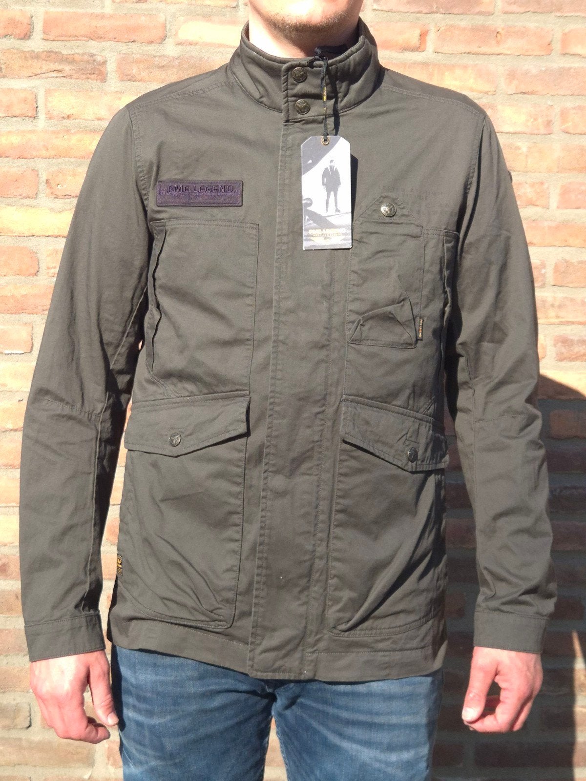 PME Legend Futurer MAAT M tussenjas GRIJS Semi Long Jacket, New Yorkstraat 50, 1175 RD Lijnden, https://www.justbrands.nl/klantenservice