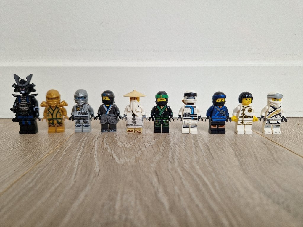 LEGO Ninjago minifigs lot (10 stuks), Lego, Ophalen of Verzenden, Zo goed als nieuw, Minifiguur