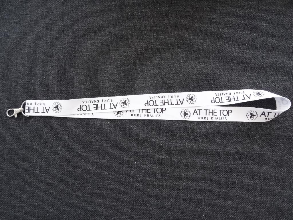 Keycord - Lanyard Burj Khalifa Dubai *NIEUW*, Ophalen of Verzenden, Nieuw