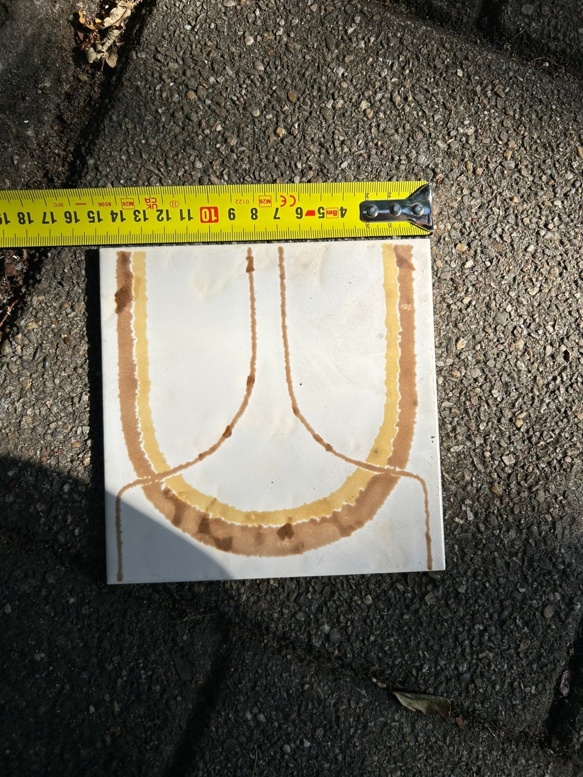 Tegeltjes jaren 70, Ophalen, Minder dan 5 m², Wandtegels, Keramiek