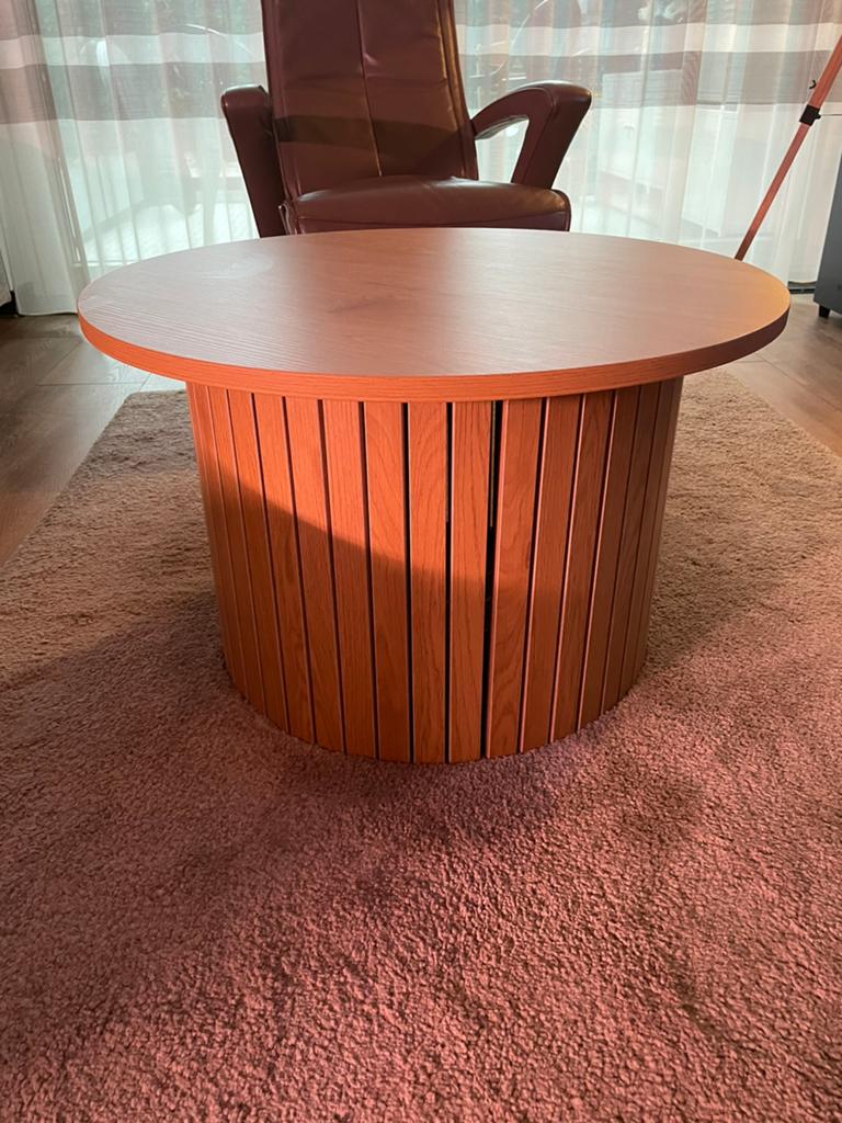 Salontafel rond 67 cm, Ophalen, Rond, 50 tot 100 cm, Minder dan 50 cm