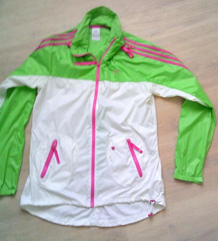 ADIDAS windbreker ZGAN in vrolijke kleuren M, Maat 38/40 (M), Overige kleuren, Zo goed als nieuw, Verzenden